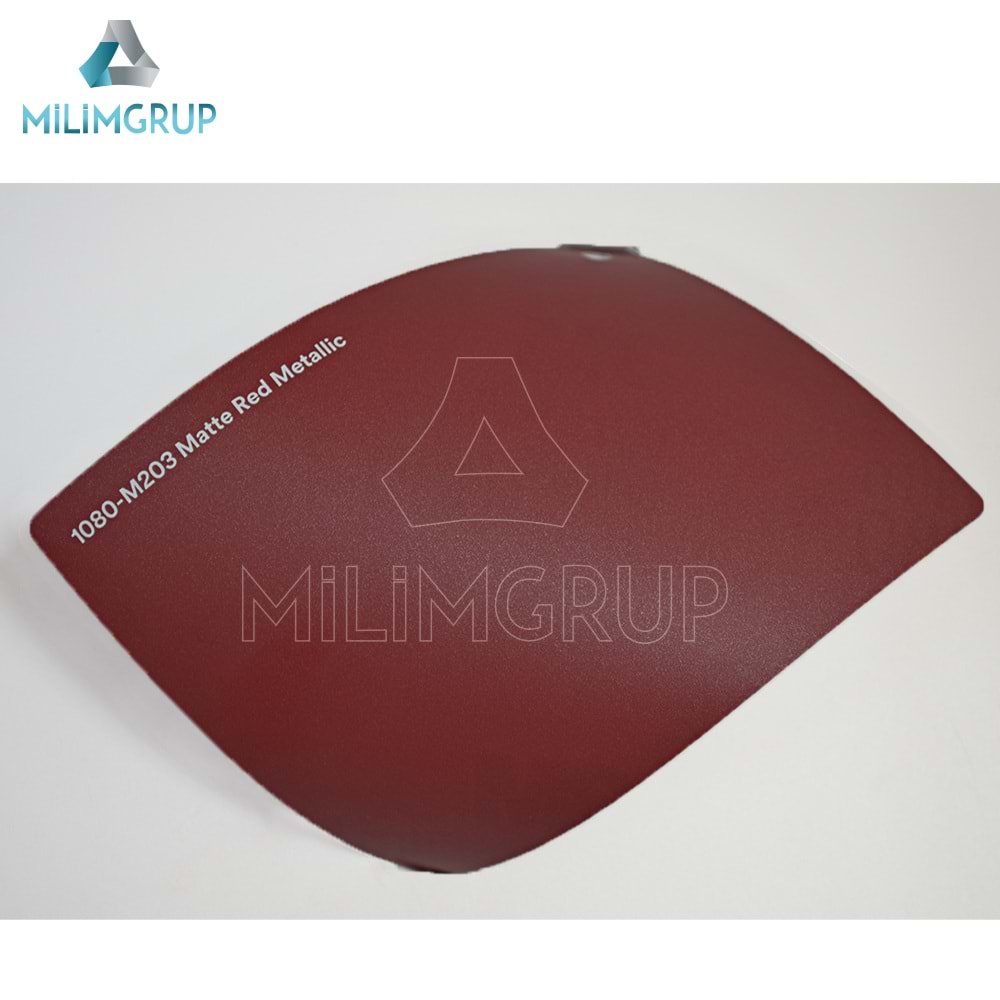 3M 1080-M203 MATTE RED METALLIC MATTE RED METALLIC