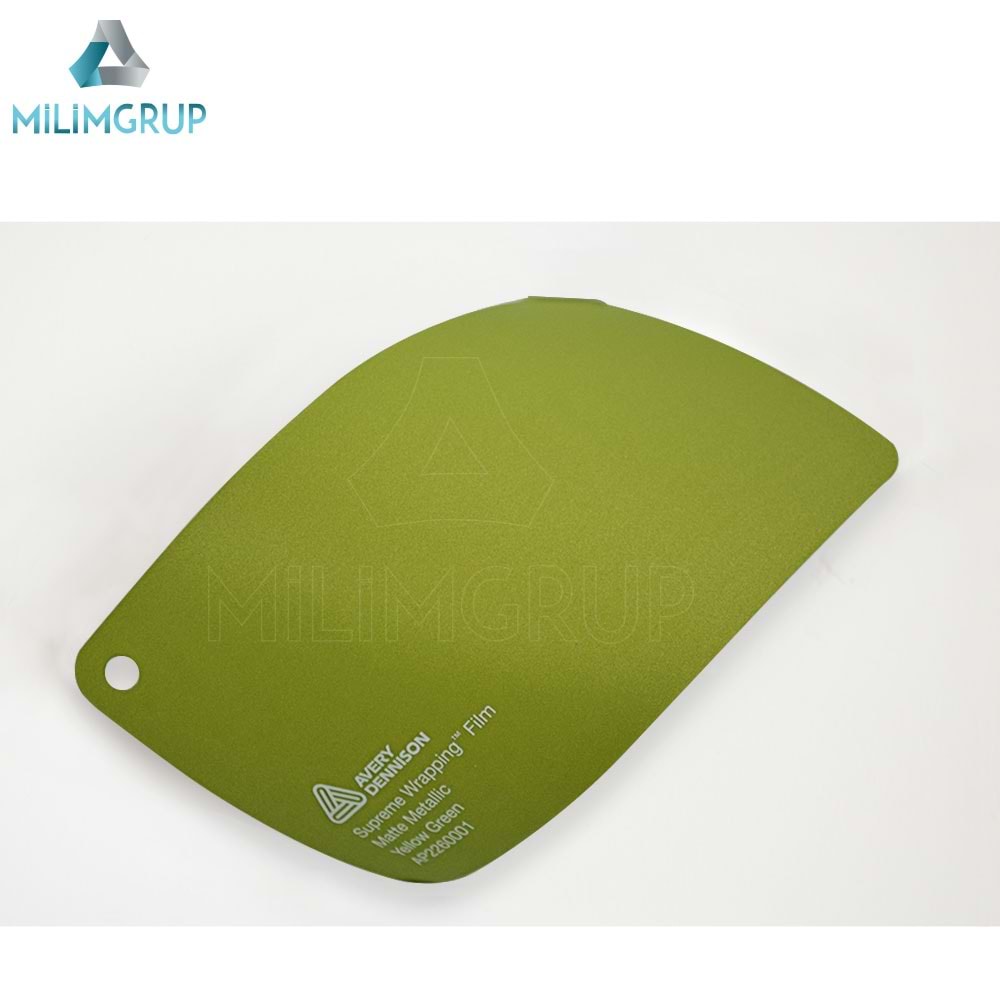 AVERY MATTE METALLIC YELLOW GREEN