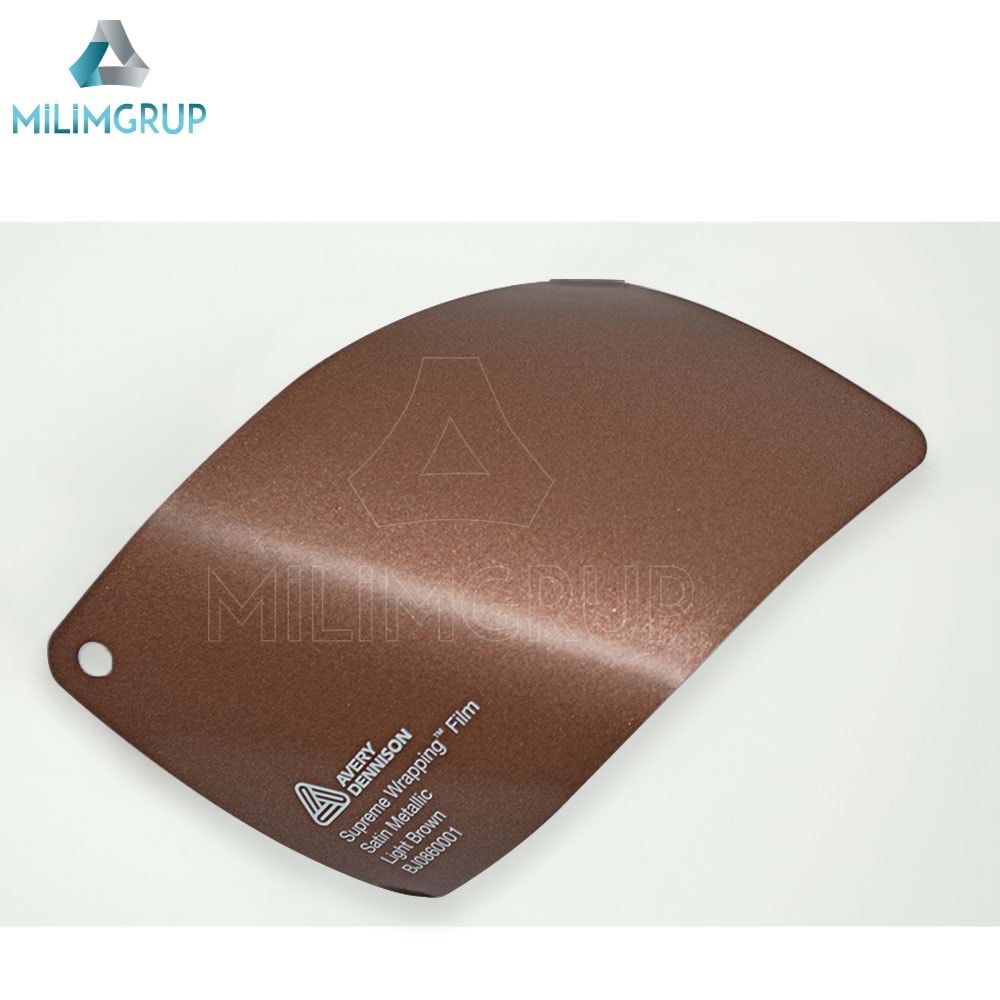 AVERY SATIN METALLIC BROWN
