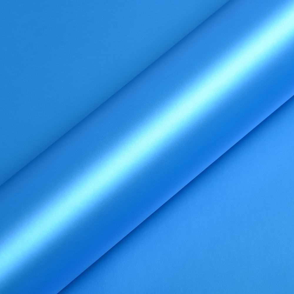 HEXIS ARA BLUE METALLIC SATIN 152 CM