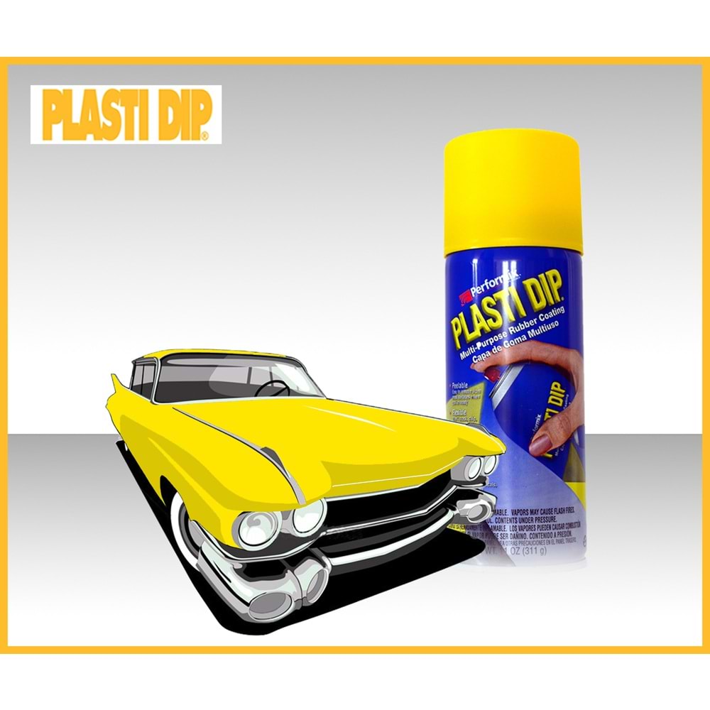 PLASTİDİP SARI 400 ML