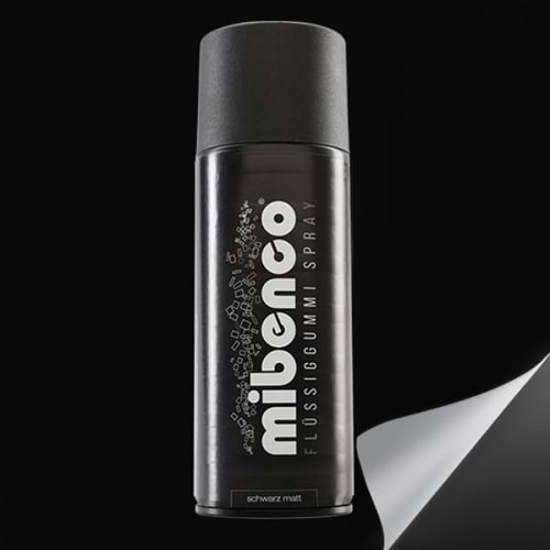MİBENCO MAT SİYAH PLASTİDİP