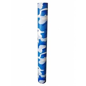 KAMUFLAJ FOLYO BEYAZ MAVİ 152 CM X